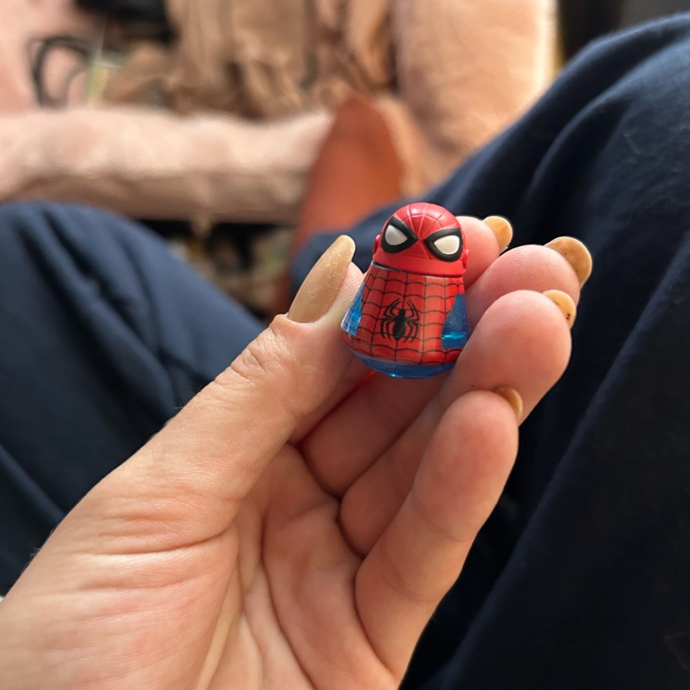 Spiderman Red and Blue Mini Action Figure
